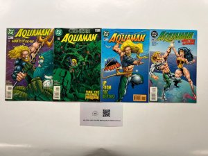 4 Aquaman DC Comic Books # 16 17 37 46 Batman Superman Wonder Woman 27 JS42