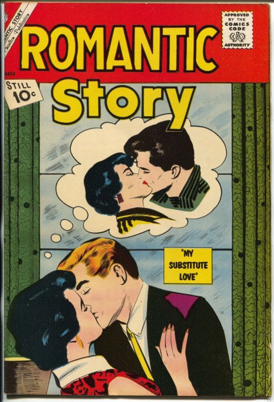 Romantic Story #59-1962-Charlton-rare misprint copy-pages not aligned-FN