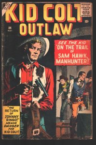 Kid Colt Outlaw #84  1959 - Marvel  -VG - Comic Book