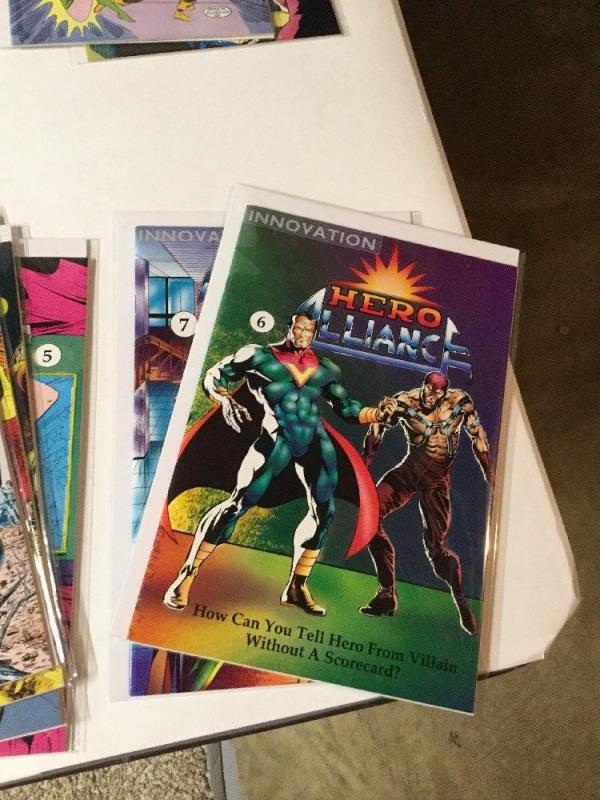 Hero Allliance Justice Machine 1 3 4 5 6 7 Innovation Comics Lot