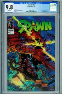 SPAWN #45 CGC 9.8-1996-Image-Comic book-3879912005