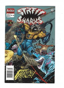Street Sharks #3 (1996) abc