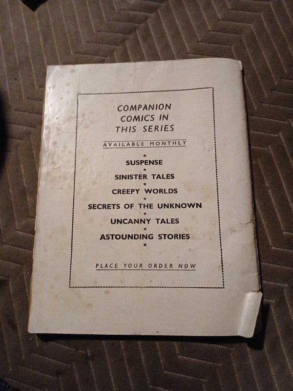 Uncanny Tales 81 Class Comics Uk Edition Charlton Acg Horror Reprints Silver Age