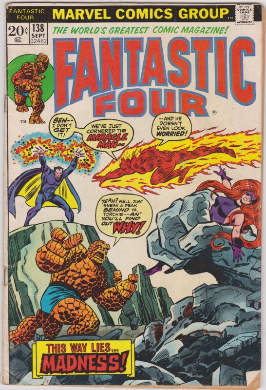 Fantastic Four #138 (1973)