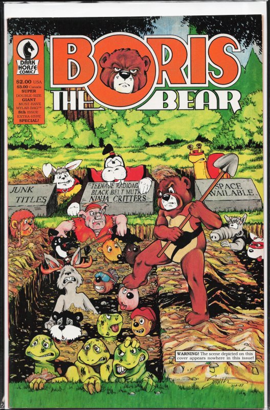 Boris the Bear #8 (1987) Boris the Bear