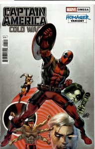 Captain America: Cold War Omega Liefeld Cover (2023) Captain America