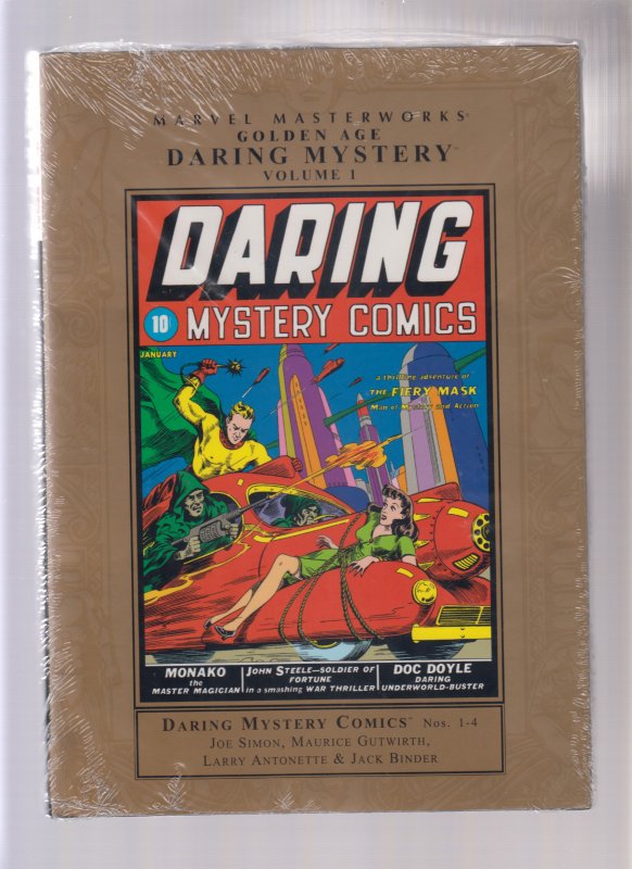 MARVEL MASTERWORKS: Golden Age Daring Mystery #1 - HARDCOVER - SEALED (9.2) 2008