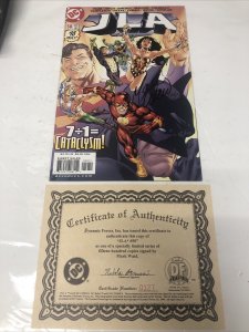 JLA # 50 (2001) Variant • DC Comics • Signed by Mark Waid • COA • Wonder Woman