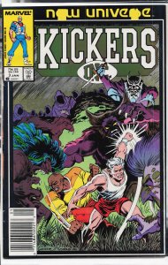 Kickers, Inc. #3 Newsstand Edition (1987) Kickers, Inc.