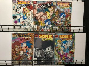 SONIC THE HEDGEHOG (1996-1998) 41, 45, 51, 52, 55, 59 over all VG+