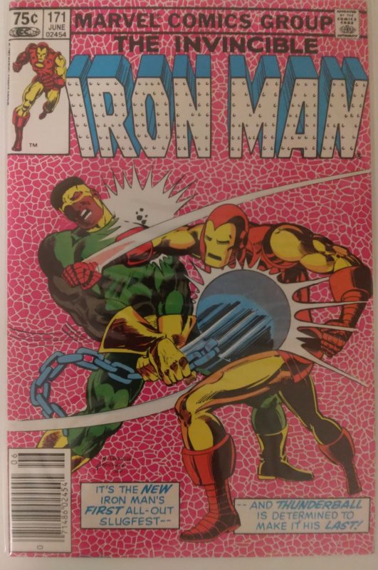 Iron Man #171 (1983) FN O'Neil/McDonnell, Thunderball
