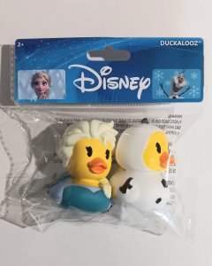 ELSA & OLAF DUCKALOOZ | RUBBER DUCKS | DISNEY/JUST PLAY 2024 | NEW SEALED