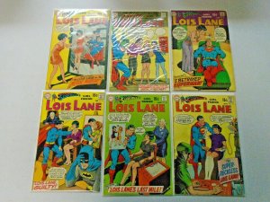 Silver Age Lois Lane Comic Lot 15¢ Covers From #94-123 17 Diff 4.0 VG (1969-72)