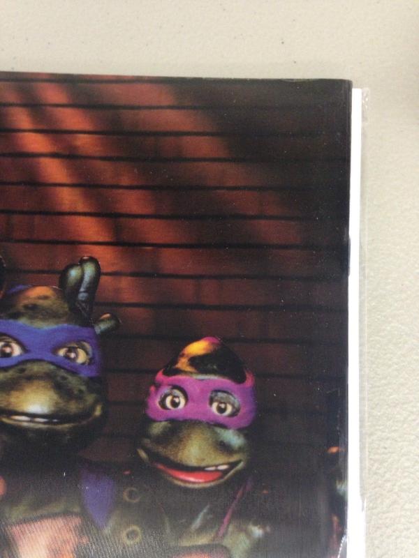 Teenage Mutant Ninja Turtles Magazine 3D signed by Eastman