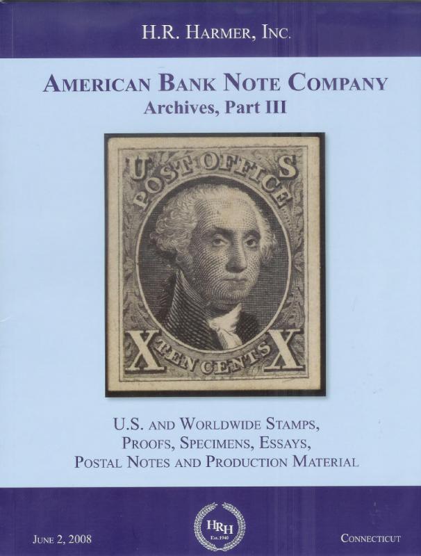 American Bank Note Company Archives III - H.R. Harmer