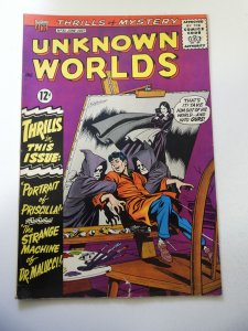 Unknown Worlds #32 (1964) VG- Condition 1 tear through book