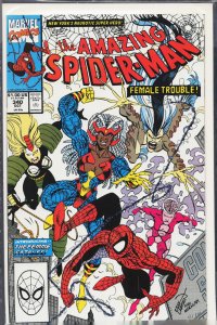 The Amazing Spider-Man #340 (1990) Spider-Man [Key Issue]
