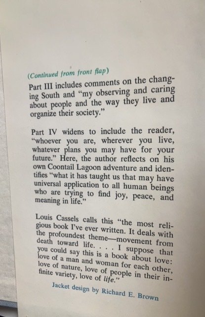 Coontail lagoon, celebration of life,1974,cassels