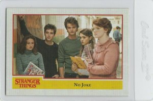 Stranger Things No Joke 22 Topps Netflix 2018 Season One trading card