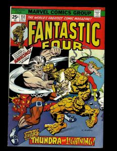 Lot of 8 Fantastic Four Marvel Comic Books #146 147 149 150 151 152 153 154 GK18