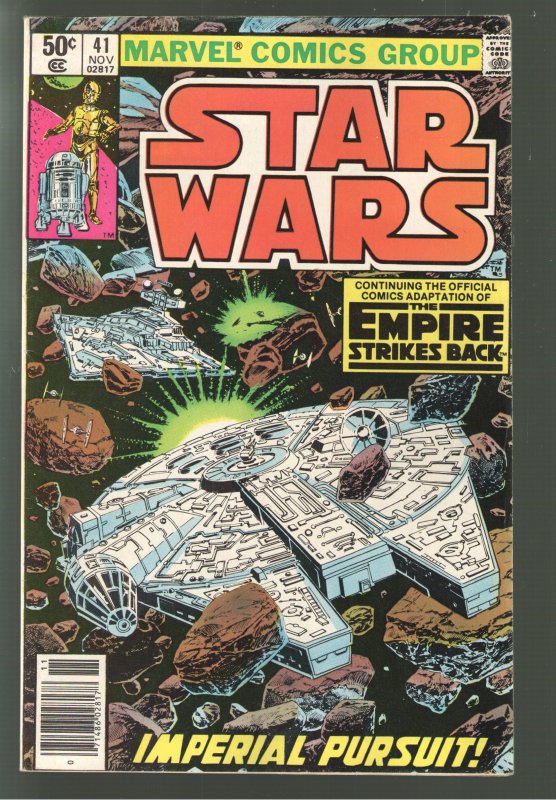 STAR WARS 41 F/VF 7.0 1st APPEARANCE YODA!