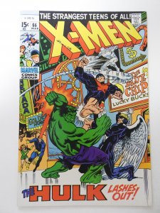 The X-Men #66 (1970) FN/VF Condition! stamp fc