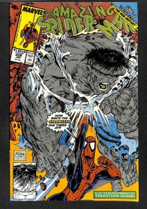 Amazing Spider-Man #328 VF 8.0 vs Hulk! Todd McFarlane Art!