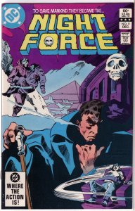 Night Force V1 #1-7 , V2 #7.9-11 + New Teen Titans #21 1st app. (set of 12)