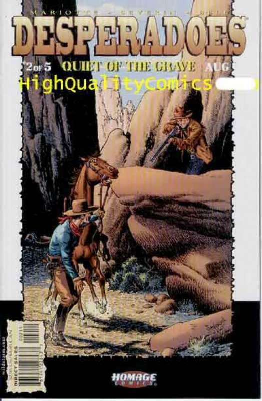 DESPERADOES #1 2 3 4 5, NM+, Western, Corpse, Severin, Indians, Gun fight