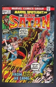 Marvel Spotlight #12 (1973) FIRST DAIMON HELLSTROM