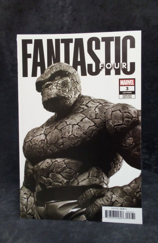 Fantastic Four #3 (2023) Alex Ross Solo Cover