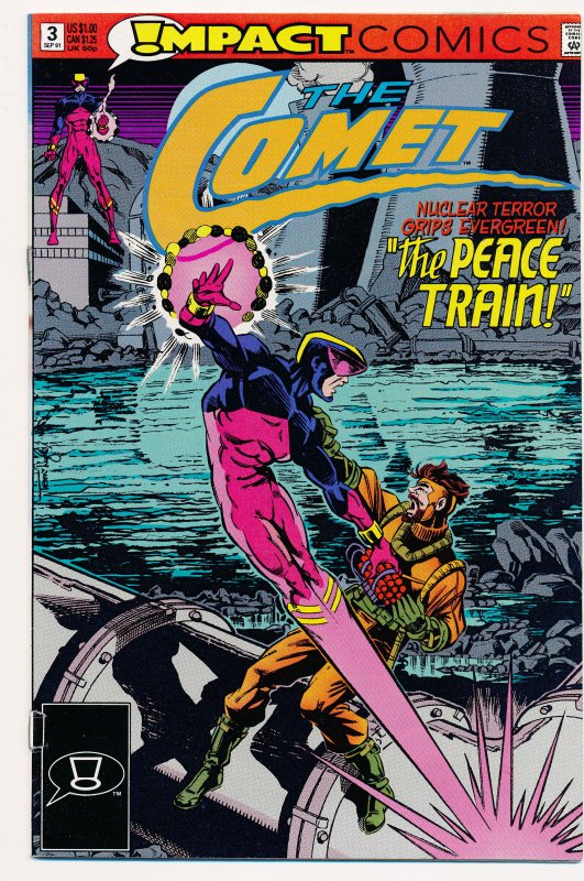 Comet (1991 Impact) #1-18 VF/NM Complete series
