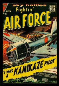 Fightin' Air Force #10 1958- Charlton Comics- Kamikaze cover- VG