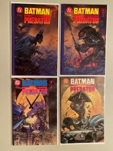 Batman vs. Predator set #1 A+B - 3 direct edition 4 different 6.0 FN (1991)