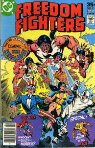 Freedom Fighters #11 FN ; DC | Doll Man the Ray Uncle Sam