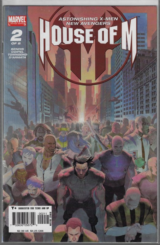House of M #1-8 + Secrets  (DC, 2005) NM