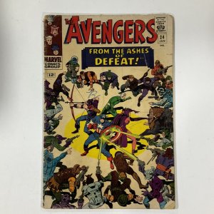 Avengers 24 1965 Marvel GD good 2.0