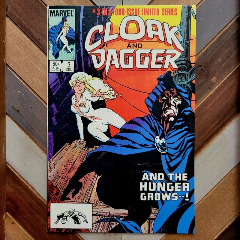 Cloak & Dagger #1-4 VF- (Marvel 1983) COMPLETE 1st solo series, 1st app MAYHEM