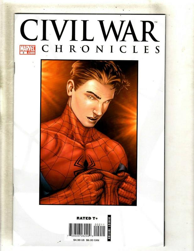 8 Comics Civil War 1 Initiative Chronicles 2 Return Casualties Sides Bugle+ MF22