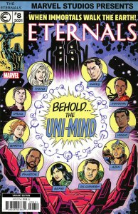 Eternals (5th Series) #8C VF/NM ; Marvel | Uni-Mind Variant