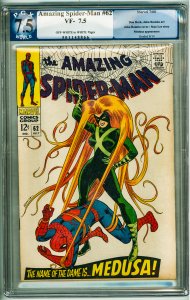 The Amazing Spider-Man #62 (1968) PGX 7.5! OWW Pages!