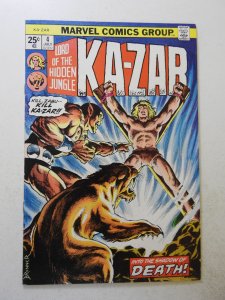 Ka-Zar #4 (1974) FN+ Condition! MVS intact!