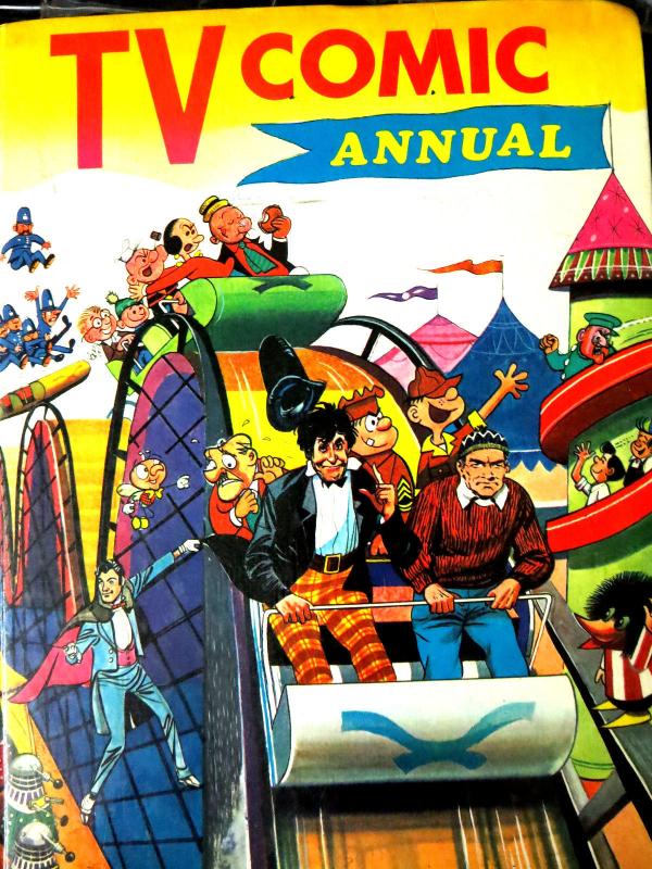 TV COMIC ANNUAL - Set of 11 British Annuals from 1965 to 1979 all F or better