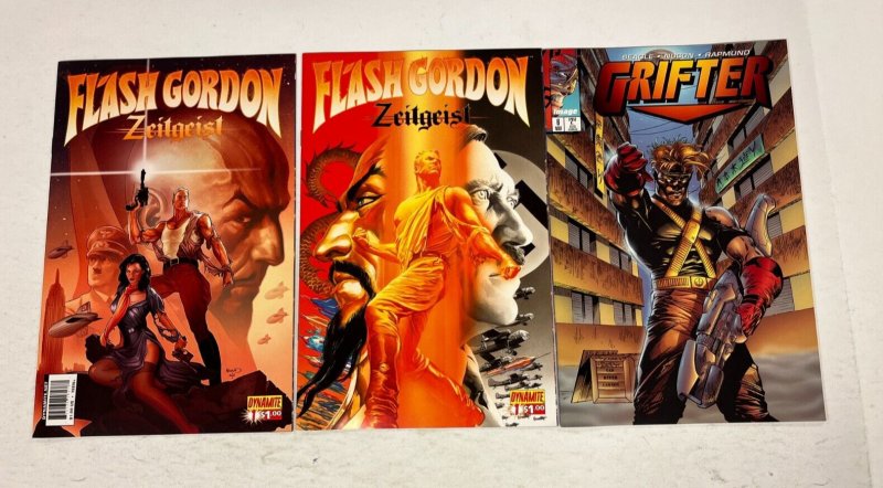 5 Comics Grimm Library 2 Grifter 6 Grim Jack 35 Flash Gordon 1 1 74 JW20
