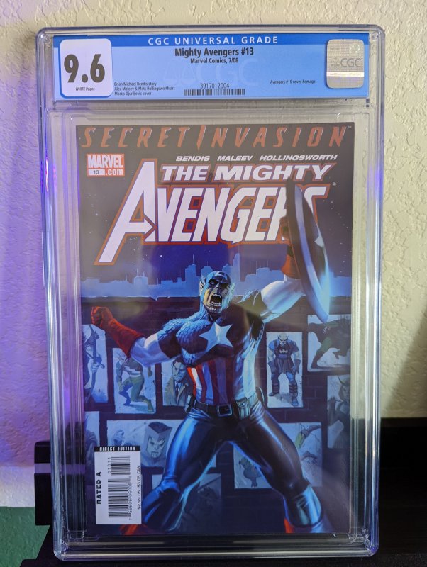 The Mighty Avengers #13 (2008) CGC 9.6