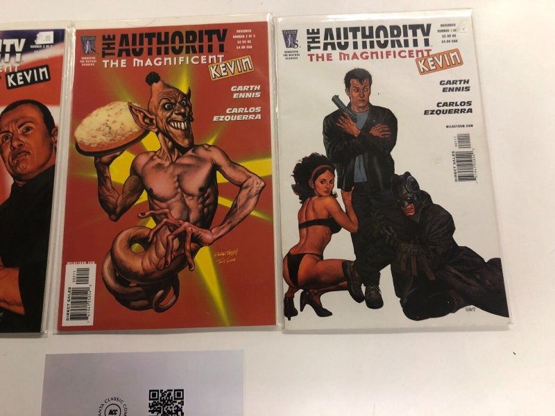 3 The Authority The Magnificent Kevin Indie Comics #1 2 3    39 KE4