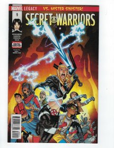 Secret Warriors # 9 Regular Cover Marvel NM 