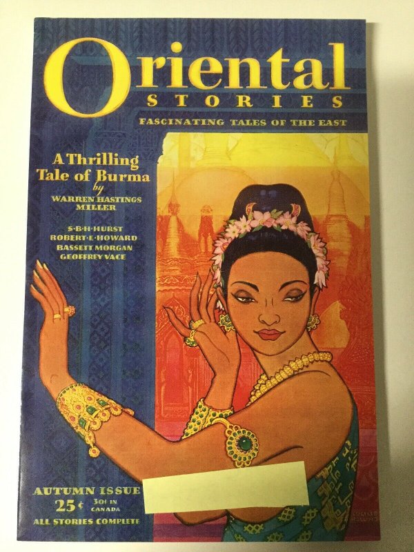 Oriental Stories 6 Nm Near Mint Pulp Reprint