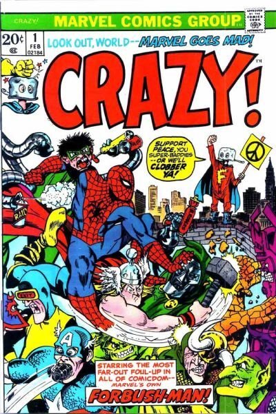 Crazy (Marvel) #1 VG ; Marvel | low grade comic