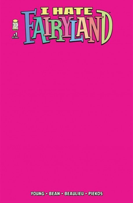 I Hate Fairyland (2nd Series) #1H VF/NM ; Image | pink blank variant